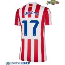 Maglie da calcio Atletico Madrid David Hancko #17 Prima Maglia Femminile 2025-26 Manica Corta